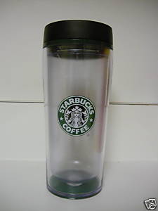 Starbucks Logo CLEAR Tumbler Mug