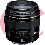 Canon 85mm f1.8 USM EF Lense