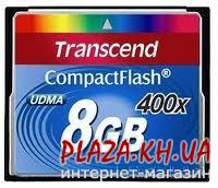 Карта памяти Transcend Compact Flash 8Gb