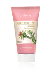 Маска для лица Oriflame Pure Nature Purifying Clay Mask Organic Burdock Extract e 50 ml 1,6 fl.oz