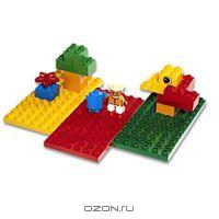 Три строительных пластины (Lego Duplo)