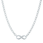 Tiffany Infinity necklace in sterling silver