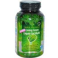 Irwin Naturals, Women's Living Green Liquid-Gel Multi, 90 Liquid Soft-Gels