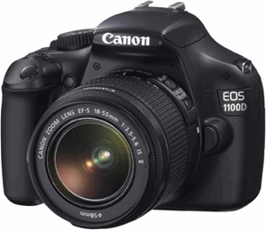 Canon EOS 1100D Black Kit