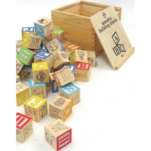 Traditional Wooden Building Blocks