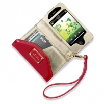 Michael Kors Wallet Clutch - чехол для iPhone 4S (Red)