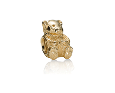 Pandora Charm 14K Teddy Bear