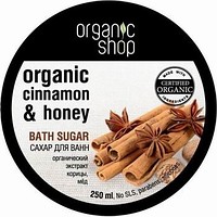 Organic Shop: Сахар для ванны "Цейлонская корица"