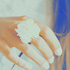 Flower ring.