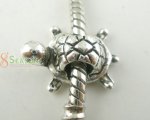 Silver Tone Turtle Charms