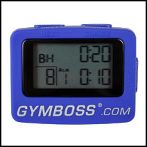 GYMBOSS Interval Timer Blue