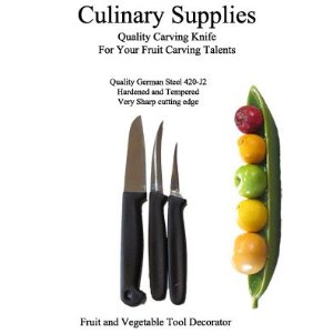 Fruit and Vegetable Carving Knife Set