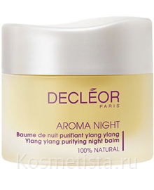 Decleor Aroma Night Baume De Nuit Purifiant Ylang Ylang Purifying Night Balm