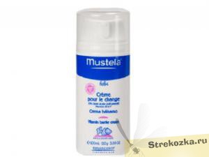 ЗАЩИТНЫЙ КРЕМ ПОД ПОДГУЗНИК С ПОМПОЙ-ДОЗАТОРОМ MUSTELA BEBE, 100 МЛ