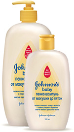 косметика JOHNSON'S® BABY для купания