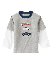 Classic Car Double Sleeve Tee