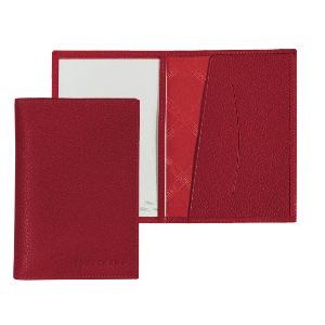 Longchamp Veau Foulonne Passport Holder