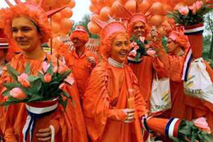 Queen`s Day in Amsterdam