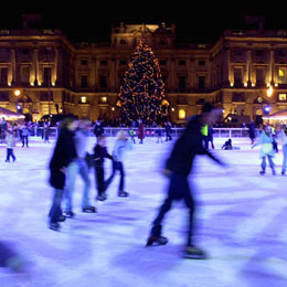 ice skating