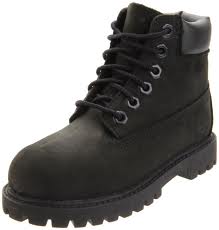 Black timberland boots