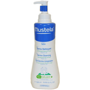 Гель для мытья с дозатором (Mustela)