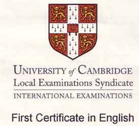 First Certificate in English