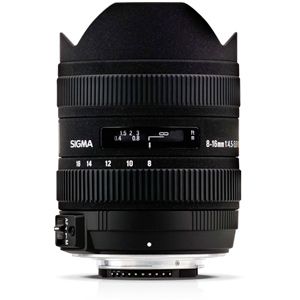 SIGMA AF 8-16 f/4.5-5.6 DC HSM