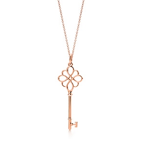 Tiffany Keys  knot key pendant