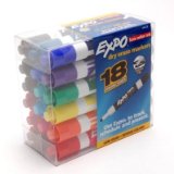 Expo Dry Erase Markers, 18 цветов