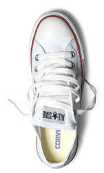 Converse Chuck Taylor All star Белые низкие