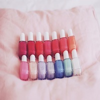 essie nail polishes