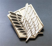 Shingeki no Kyojin Military Corps Badge