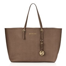 Michael Kors Medium Jet Set Multifunction Saffiano Travel Tote