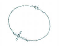 Paloma Picasso Hammered Cross Bracelet