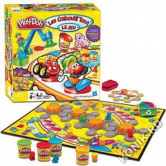 Hasbro Настольная игра Пластилиновые гонки, Play-Doh