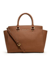 MICHAEL Michael Kors Large Selma Saffiano Satchel