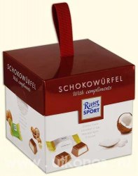 Шоколадный набор Ritter Sport Schokowurfel Ассорти