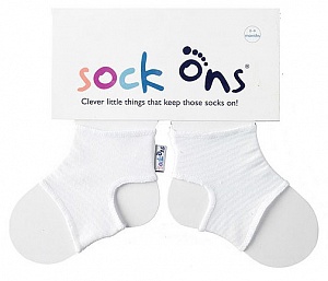 SOCKONS наносочники Соконс, белые 0-6 мес