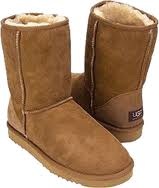 UGG рыжие ,средние