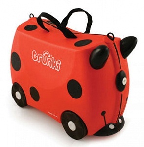 Чемодан trunki  божья коровка