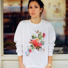 свитшот с цветами (sweatshirt with flowers)  от Иры Киперман