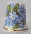 China Thimbles Forget-Me-Not