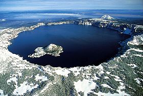 увидеть Crater Lake, США, Орегон