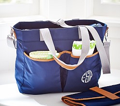 Navy Madison Tote Pottery Barn