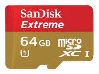 SanDisk Extreme 64GB microSDXC Class 10