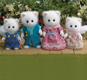 Sylvanian Families коты персидские