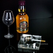 doll marche - Cigarette Ashtray Set (Transparent)