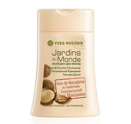 гель для душа Yves Rocher орех макадамия