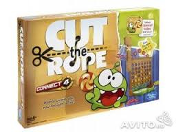 Настольная игра Hasbro «Собери 4. Cut the Rope