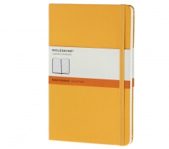 Записная книжка Moleskine Classic (в линейку), Large (13х21см), желтая